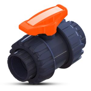 U-PVC Two Side Female Threaded True Union Ball Valve