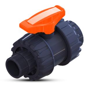 U-PVC One Side male Threaded True Union Ball Valve