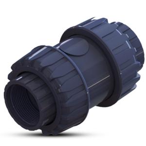 U-PVC One Side Female Threaded Spring Checkvalve